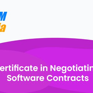 Certificate in Negotiating Software Contracts